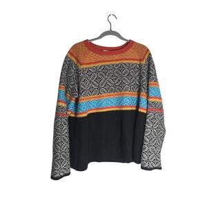 Sundance Lambswool Sweater XL Cozy Cottage Nordic Winter Pullover ScandiGirl